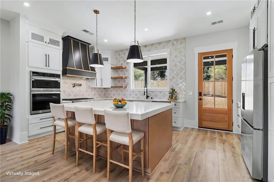 Furnished interior view inside a new home in , Lawrenceville (Image 17).