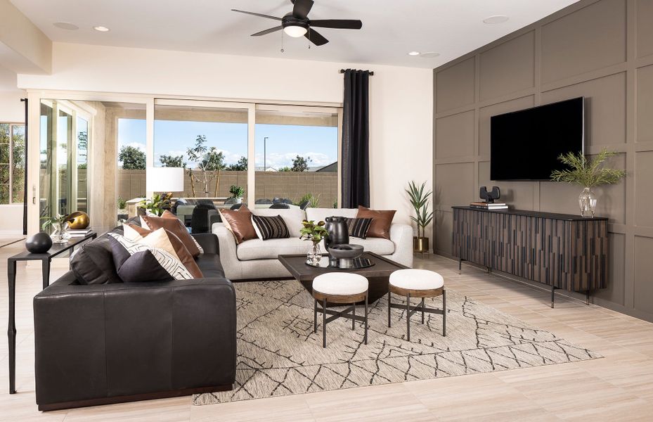 Representative furnished interior of a home built from the Patagonia by Pulte Homes in Harvest - Enchantment Series, Queen Creek (Image 9). Representative furnished interior of a home built from the Patagonia by Pulte Homes in Harvest - Enchantment Series, Queen Creek (Image 9).