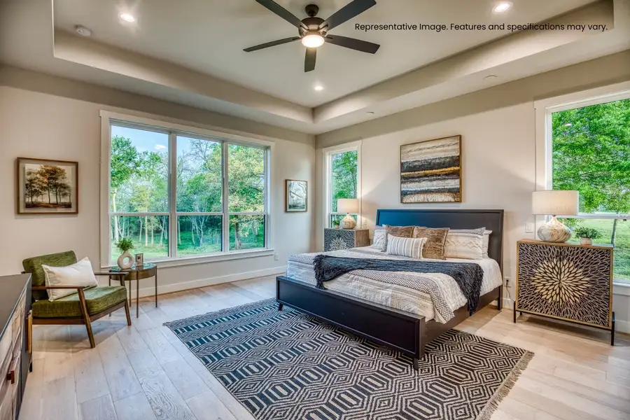 Furnished interior in a model home at Arborwood in Waller (Image 19). Furnished interior in a model home at Arborwood in Waller (Image 19).