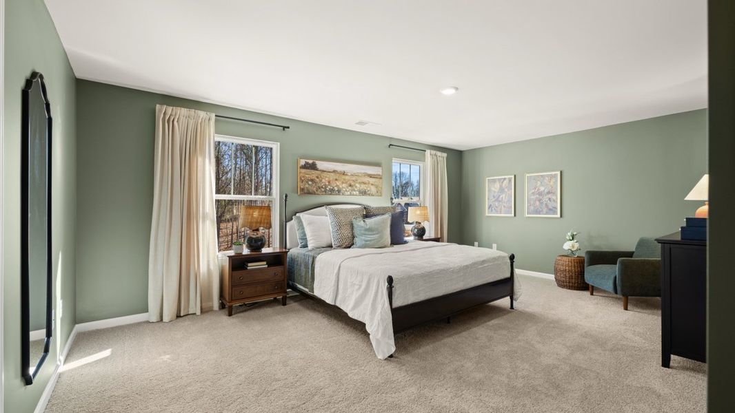 Furnished interior view inside a new home in Oconee Overlook, Gainesville (Image 15).