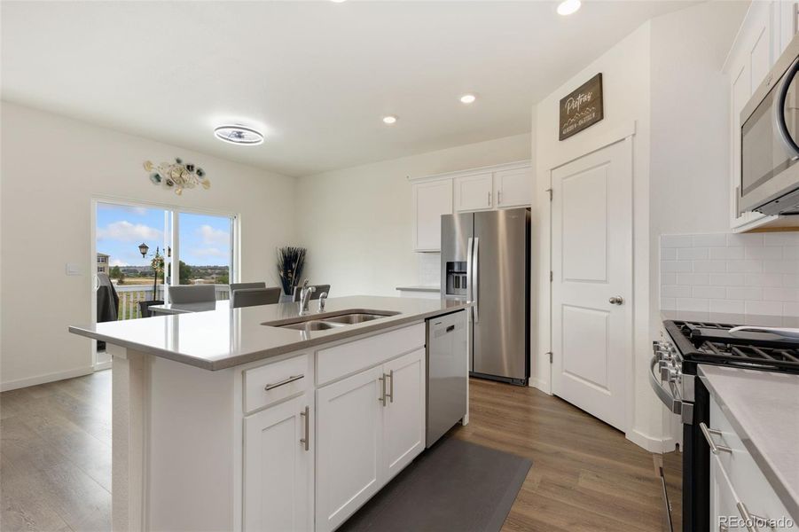 Furnished interior view inside a new home in Lakeside Canyon, Mead (Image 14).