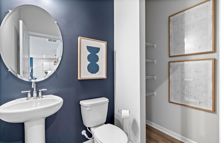 Representative furnished interior of a home built from the Hampton by Pulte Homes in Indigo Park, Easley (Image 17).