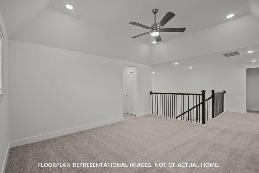 Spacious, unfurnished interior of a new home in The Oaks on 6th Street, Magnolia (Image 17). Spacious, unfurnished interior of a new home in The Oaks on 6th Street, Magnolia (Image 17).