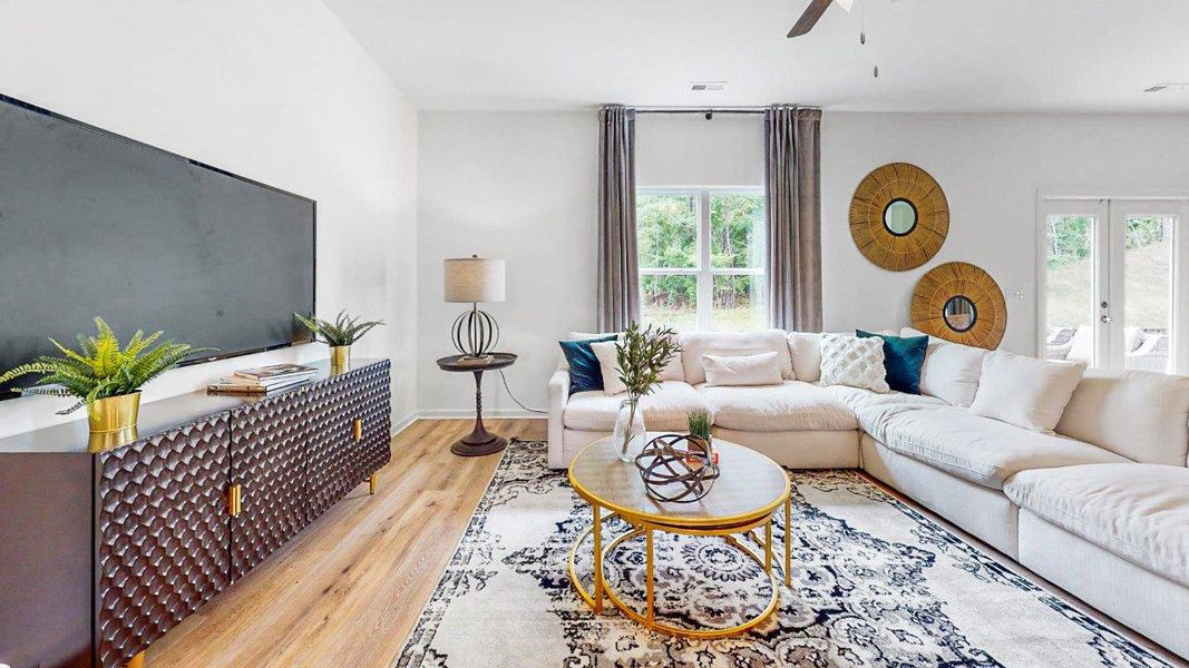 Representative furnished interior of a home built from the The Elston by D.R. Horton in Palm Coast Homesites, Palm Coast (Image 7).