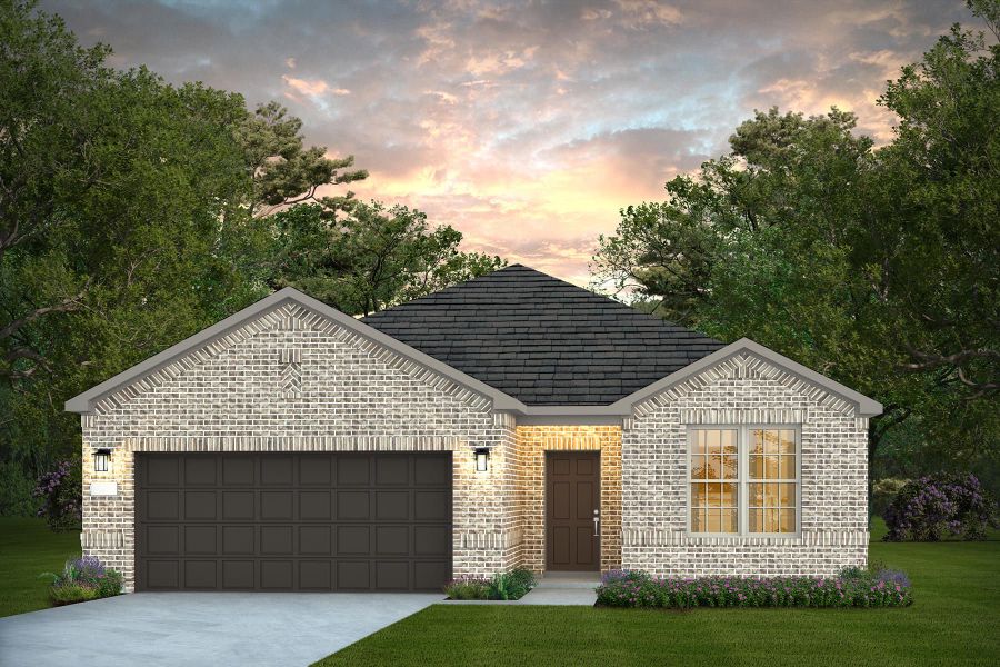 Front exterior of a home in the Nopal Valley community, located in San Antonio, TX (Image 10).