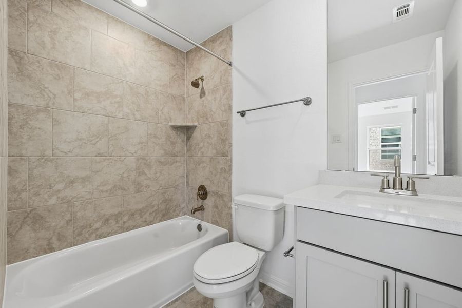 Furnished interior view inside a new home in Parkside on the River, Georgetown (Image 13). Furnished interior view inside a new home in Parkside on the River, Georgetown (Image 13).