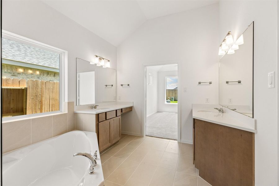 Furnished interior view inside a new home in Azalea, Pattison (Image 7).