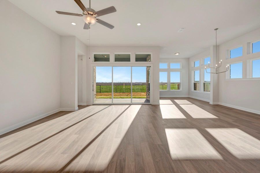 Spacious, unfurnished interior of a new home in Brookewater 55’ Homesites, Rosenberg (Image 27).