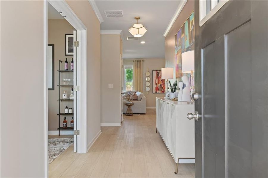 Furnished interior view inside a new home in Cooper Park, McDonough (Image 18).