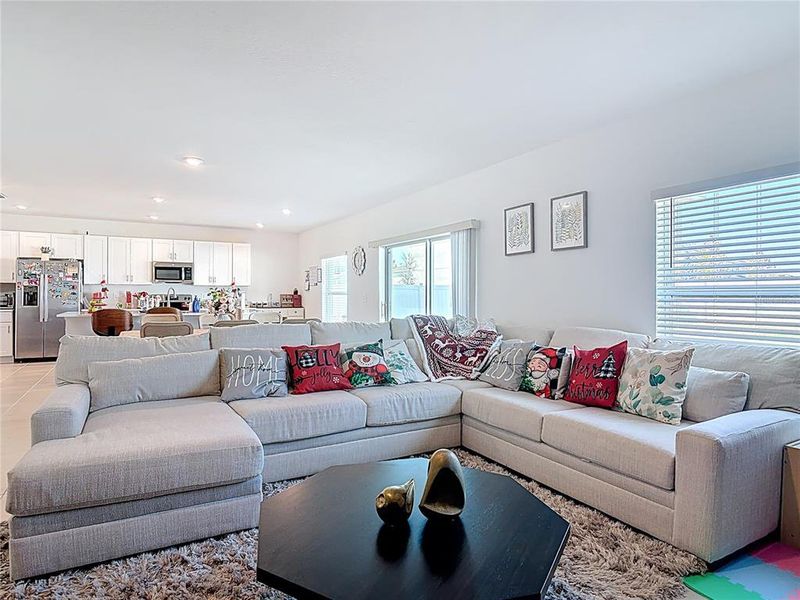 Furnished interior view inside a new home in Parkside at Cherry Lake, Groveland (Image 44).