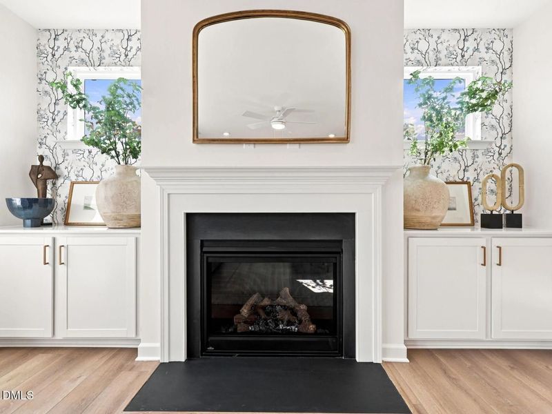 Furnished interior view inside a new home in Sage on North Main, Wake Forest (Image 10).