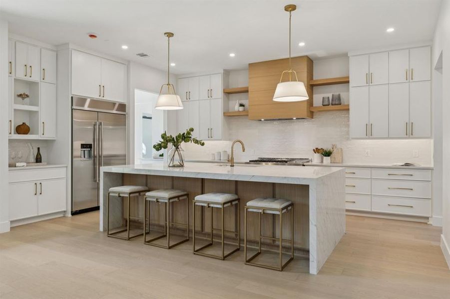 Furnished interior view inside a new home in , Dallas (Image 31).