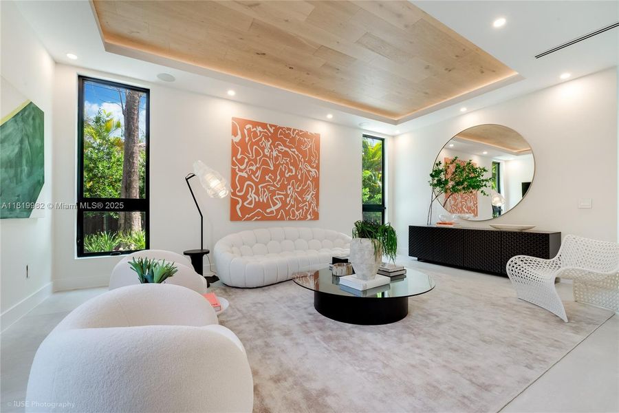 Furnished interior view inside a new home in , Miami (Image 16). Furnished interior view inside a new home in , Miami (Image 16).