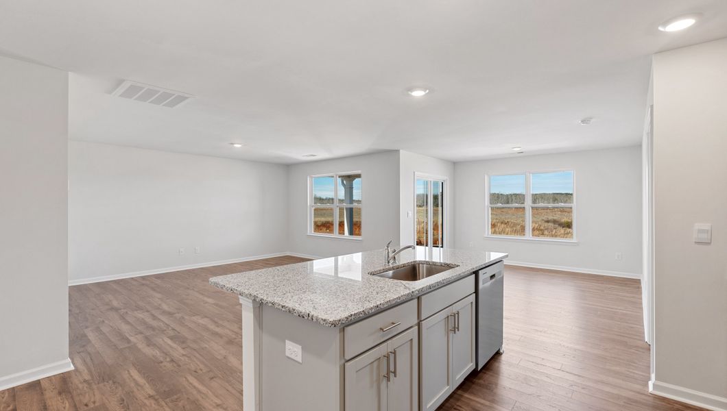 Furnished interior view inside a new home in Gibson Grove, Laurens (Image 9).