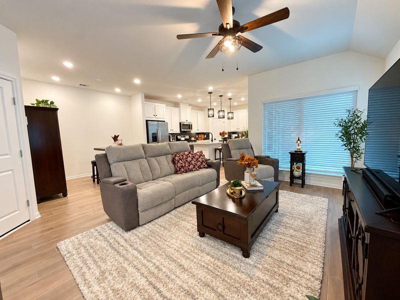 Furnished interior view inside a new home in Woodforest, Montgomery (Image 10).