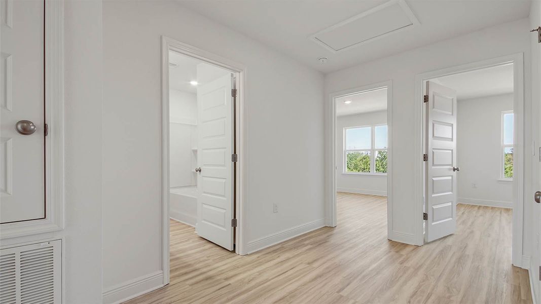 Representative unfurnished interior of a home built from the Monroe by D.R. Horton in Sanctuary Beach, Panama City Beach (Image 34).