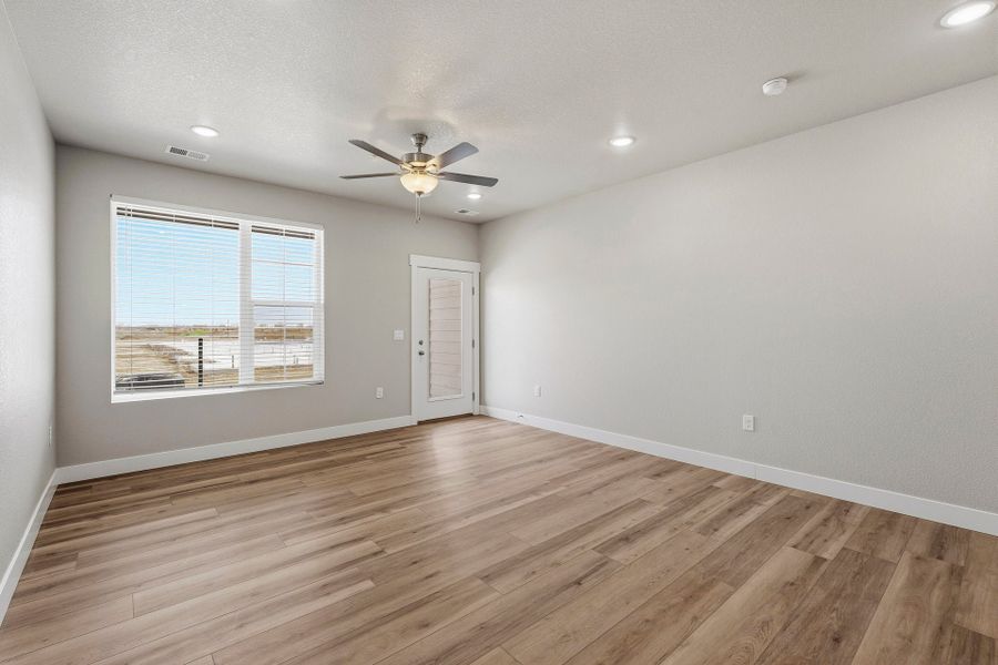 Spacious, unfurnished interior of a new home in Northfield at Old Town, Fort Collins (Image 12). Spacious, unfurnished interior of a new home in Northfield at Old Town, Fort Collins (Image 12).