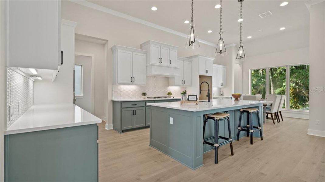 Furnished interior view inside a new home in Southern Hills 65', Brooksville (Image 10).