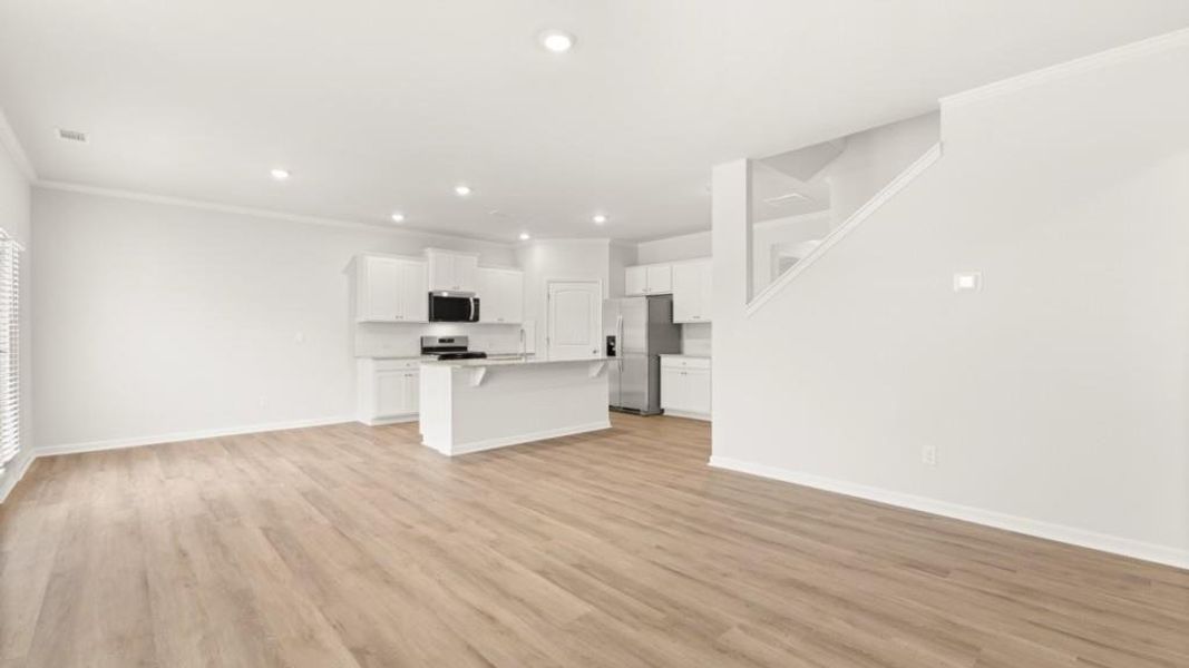 Spacious, unfurnished interior of a new home in Sheffield Highlands, Dallas (Image 14). Spacious, unfurnished interior of a new home in Sheffield Highlands, Dallas (Image 14).