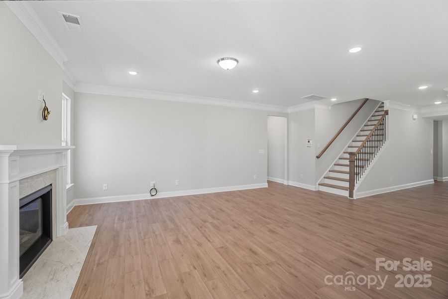 Spacious, unfurnished interior of a new home in Heritage - 55+ Community, Indian Trail (Image 22).