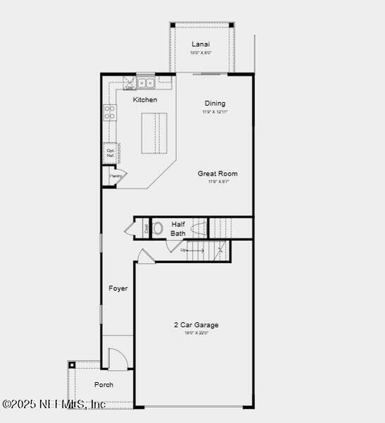 2D floor plan layout of this home in , St. Augustine, FL (Image 3). 2D floor plan layout of this home in , St. Augustine, FL (Image 3).