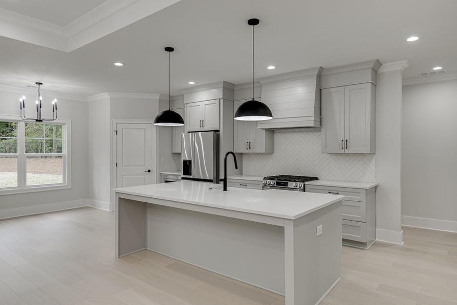 Furnished interior view inside a new home in , Pendergrass (Image 15).