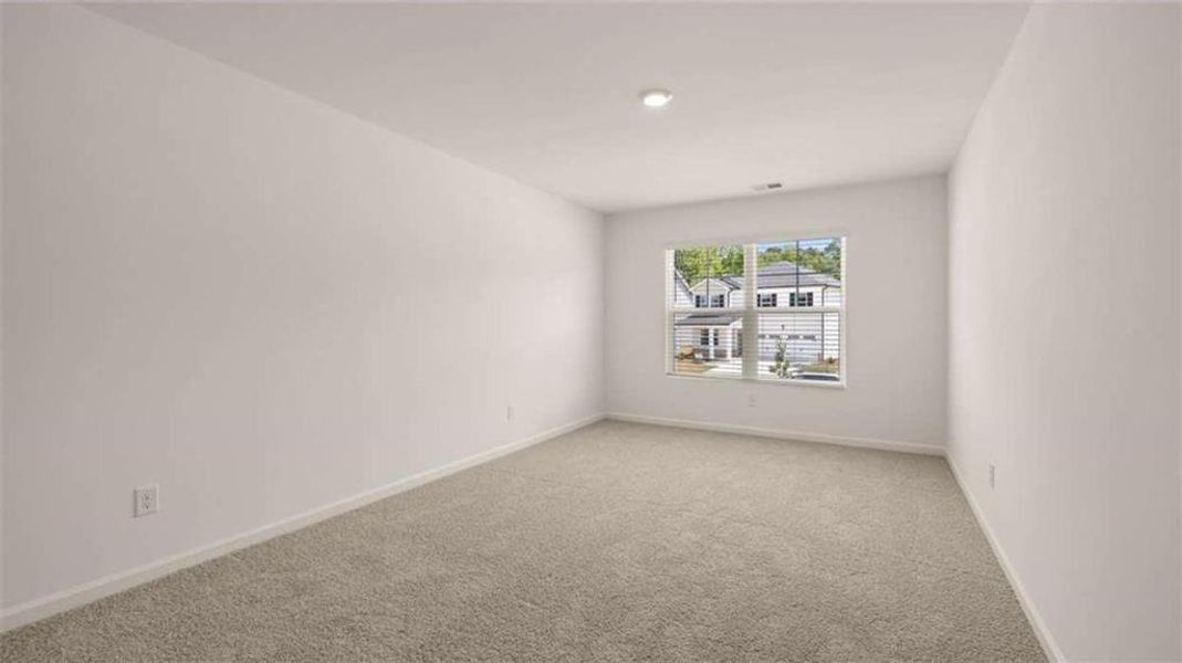 Spacious, unfurnished interior of a new home in Oakchase at Hampton, Hampton (Image 19). Spacious, unfurnished interior of a new home in Oakchase at Hampton, Hampton (Image 19).