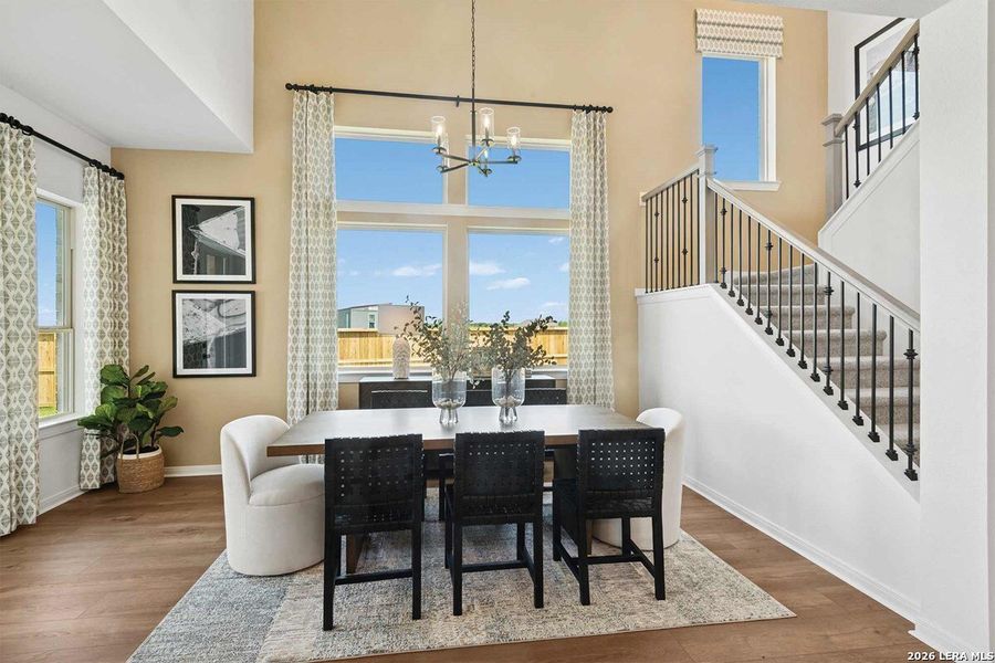Furnished interior view inside a new home in Meyer Ranch – Select Reserve Series, New Braunfels (Image 6).