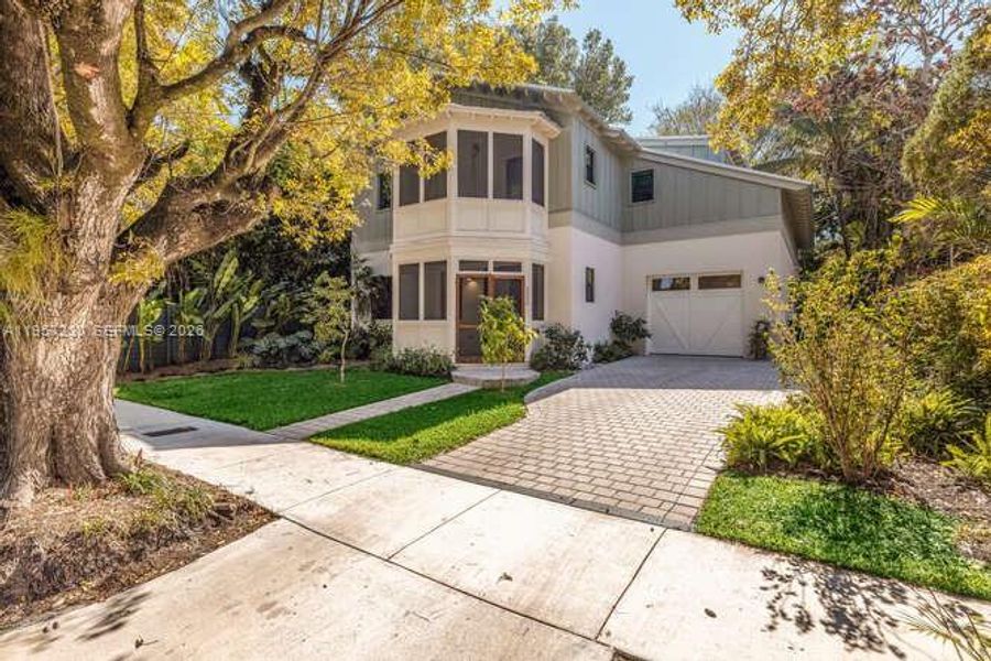 Front exterior of a new home in , Miami, FL, highlighting curb appeal (Image 28).