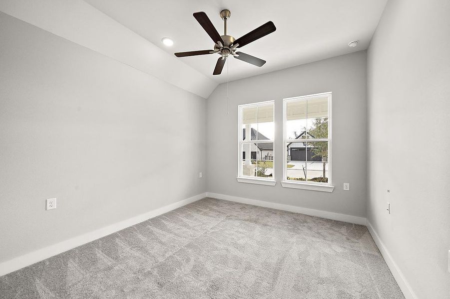 Representative unfurnished interior of a home built from the Dogwood by Caldwell Homes in The Highlands, Porter (Image 22). Representative unfurnished interior of a home built from the Dogwood by Caldwell Homes in The Highlands, Porter (Image 22).