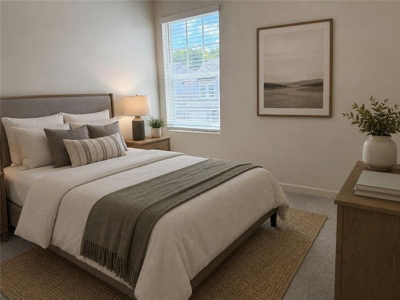 Furnished interior view inside a new home in Kingston Cove, Auburn (Image 7).