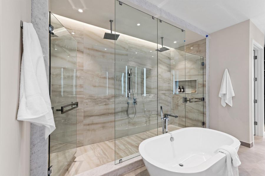 Furnished interior view inside a new home in , Boca Raton (Image 16).