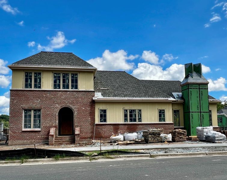 In-progress construction of a new home in Pinecrest, Durham, NC (Image 3).