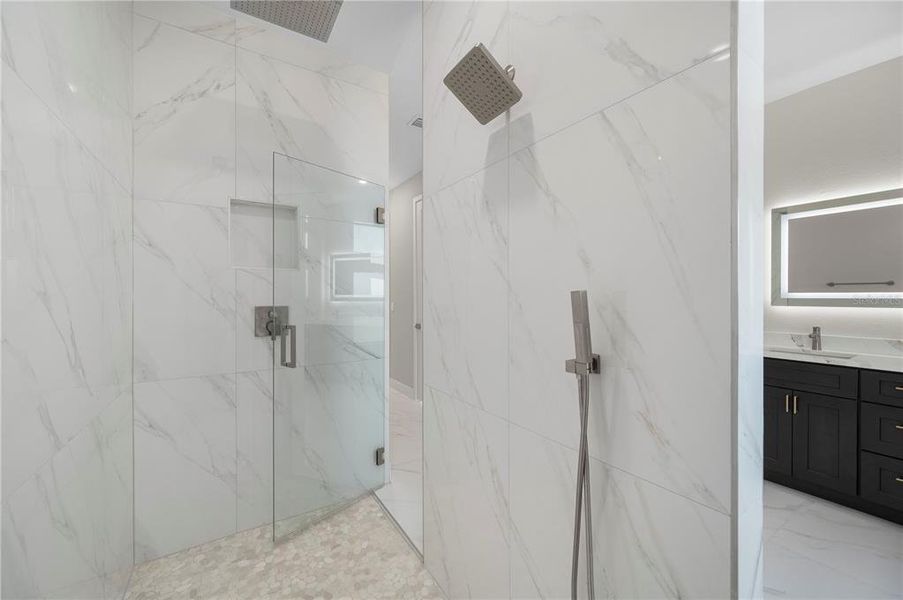 Furnished interior view inside a new home in , Punta Gorda (Image 45).