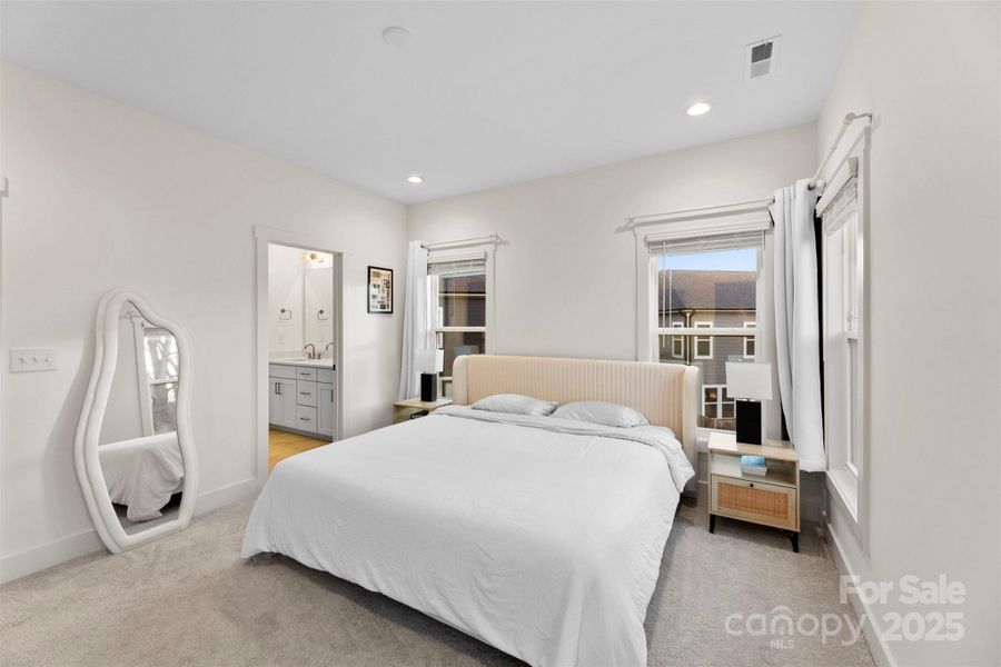 Furnished interior view inside a new home in , Charlotte (Image 13).