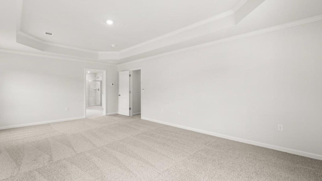 Spacious, unfurnished interior of a new home in Haven Abbey, Cumming (Image 16). Spacious, unfurnished interior of a new home in Haven Abbey, Cumming (Image 16).