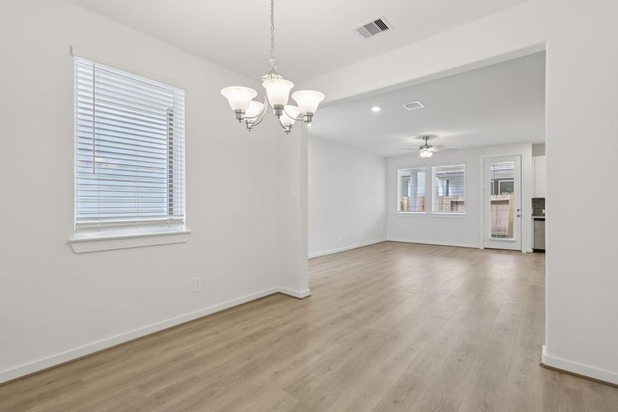 Spacious, unfurnished interior of a new home in Pine Lake Cove - Traditional Series, Montgomery (Image 17).