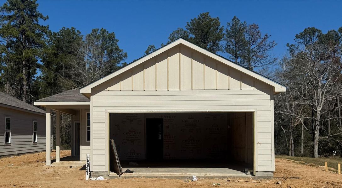 In-progress construction of a new home in Maple Heights, Porter, TX (Image 23).