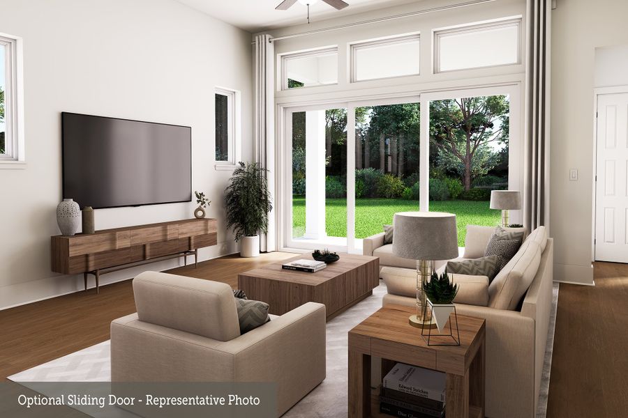 Optional Sliding Doors Optional Sliding Doors