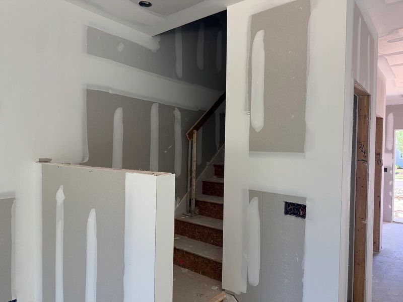 In-progress construction of a new home in Towns at The Point, Rolesville, NC (Image 13).