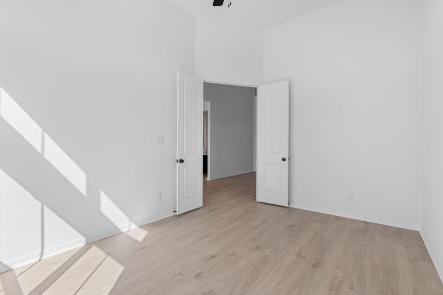 Double Doors in Study