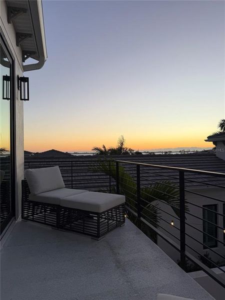 Exterior details and patio area of a home in Aqua Single Family Homes, Bradenton (Image 3).