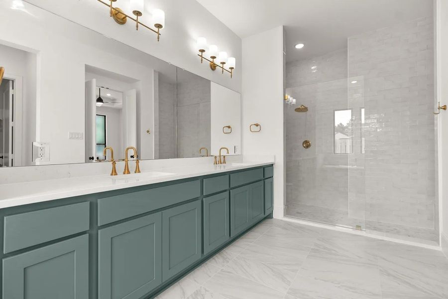 The Brookdale II Primary Bath The Brookdale II Primary Bath