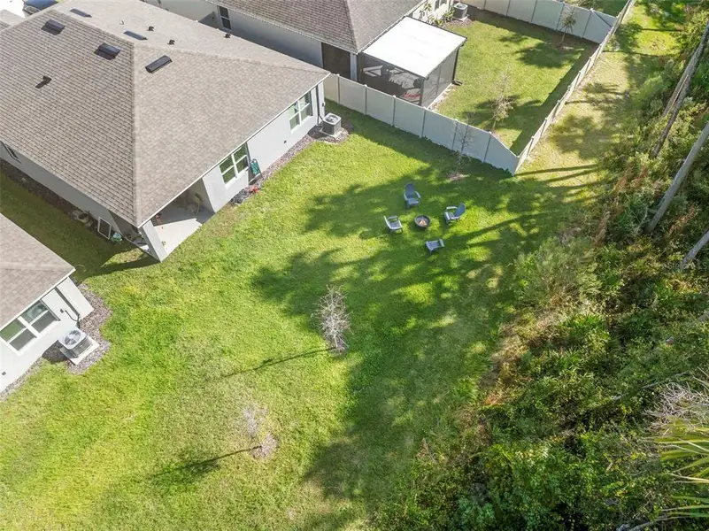 Exterior details and patio area of a home in Oak Leaf Preserve, New Smyrna Beach (Image 3). Exterior details and patio area of a home in Oak Leaf Preserve, New Smyrna Beach (Image 3).