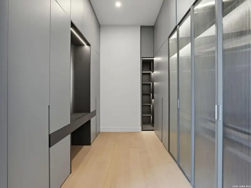 Furnished interior view inside a new home in , San Antonio (Image 45).