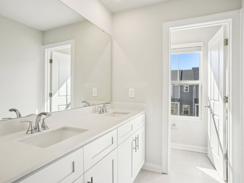 Furnished interior view inside a new home in Crossrail Station, Mooresville (Image 6).