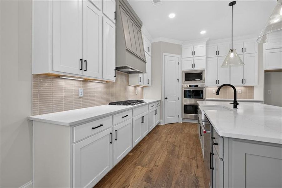 Furnished interior view inside a new home in , Flowery Branch (Image 18).