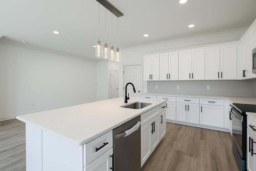 Furnished interior view inside a new home in , North Charleston (Image 10).