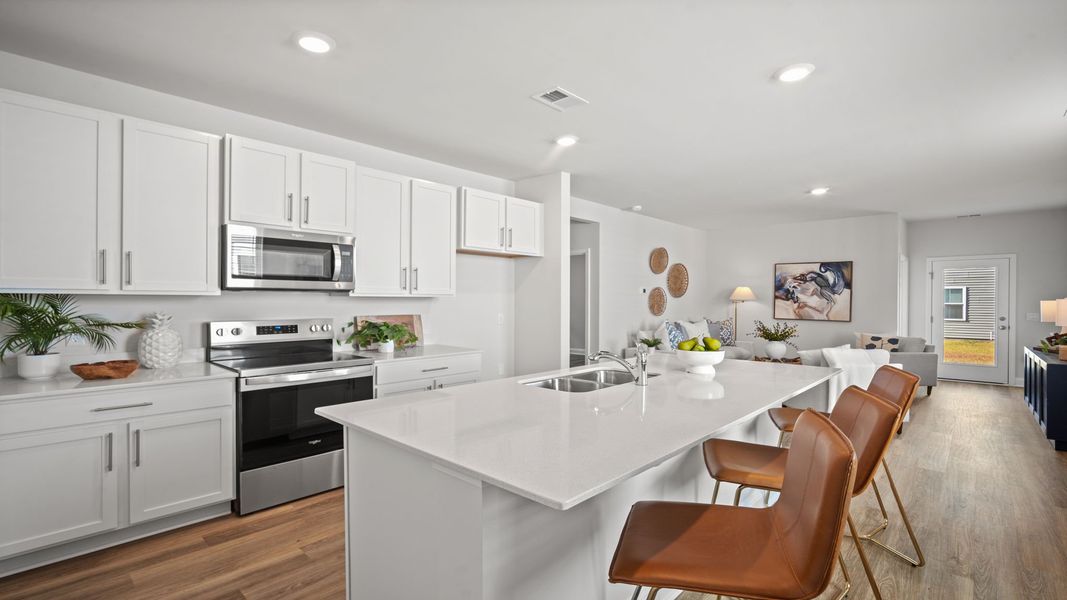 Furnished interior view inside a new home in Palm Ridge, Guyton (Image 6).