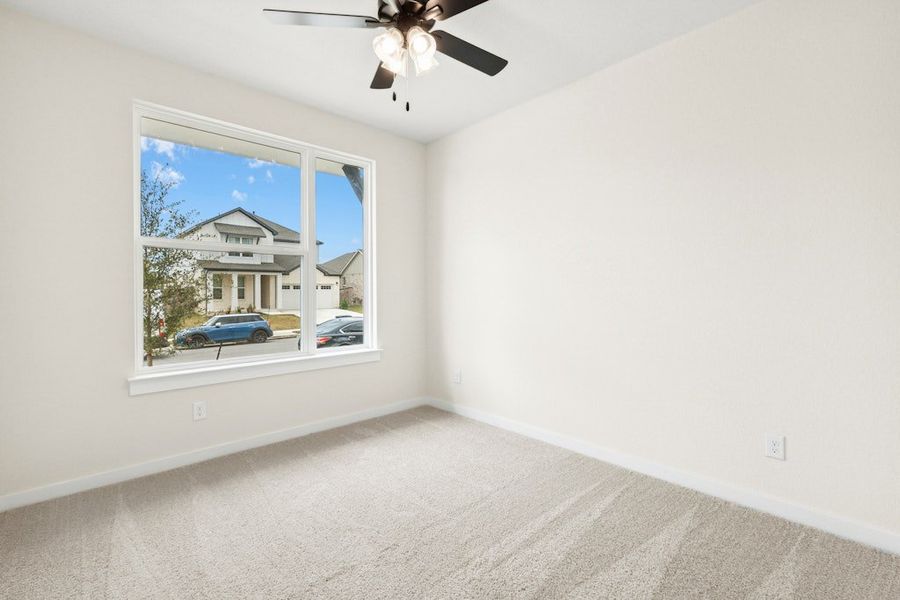 Spacious, unfurnished interior of a new home in University Heights, Round Rock (Image 19).